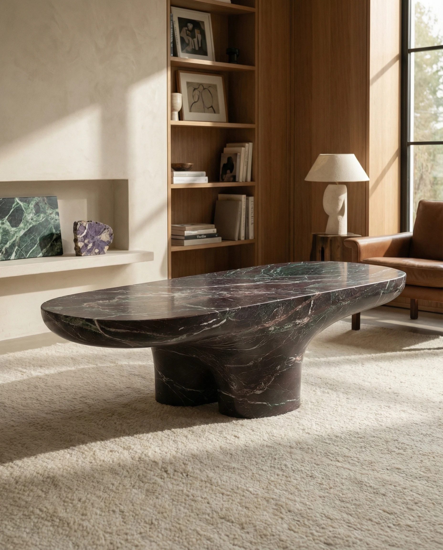 Morphe Coffee Table — organic flowing form